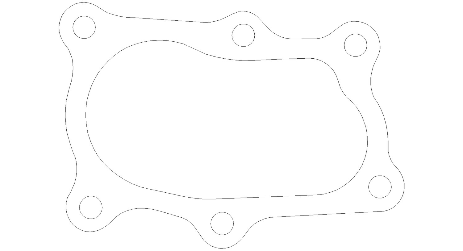 Program 1167 Will Suit Nissan R33 GTST 2.5 Turbo Flange