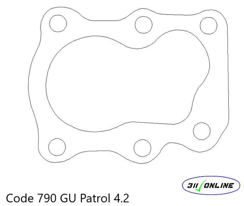 Program 790 (10867) To Suit and Fit Nissan GU Patrol 4.2