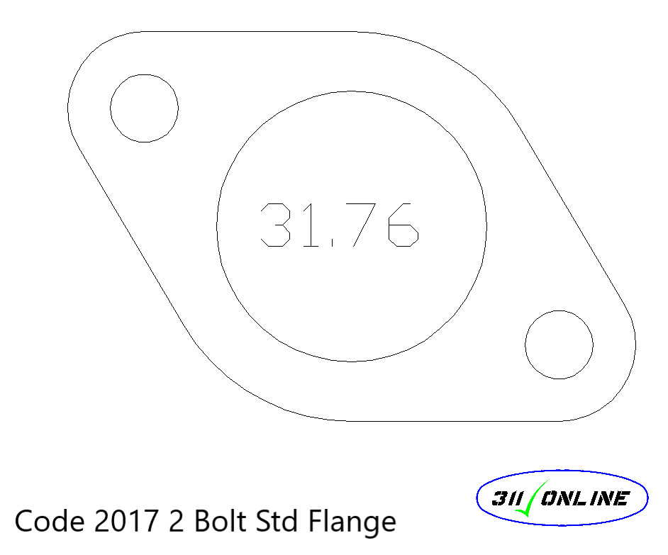 Program 2017 2 Bolt Std Flange 32mm