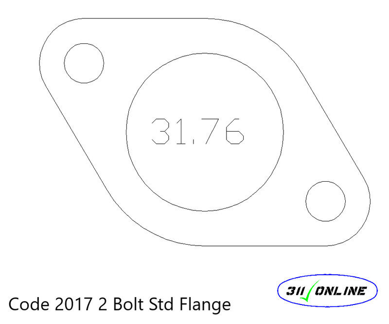 Program 2017 2 Bolt Std Flange 32mm