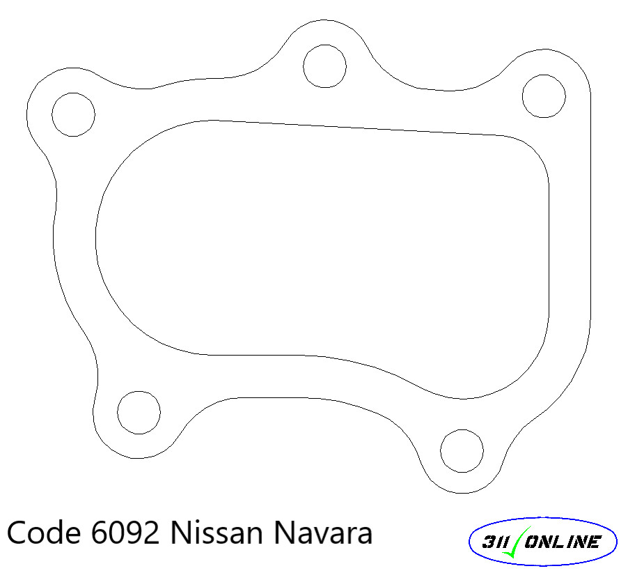 Program 6092 Will Suit and Fit Nissan Navara Turbo