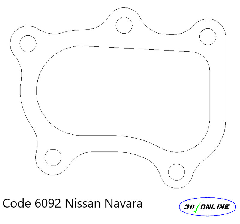 Program 6092 Will Suit and Fit Nissan Navara Turbo