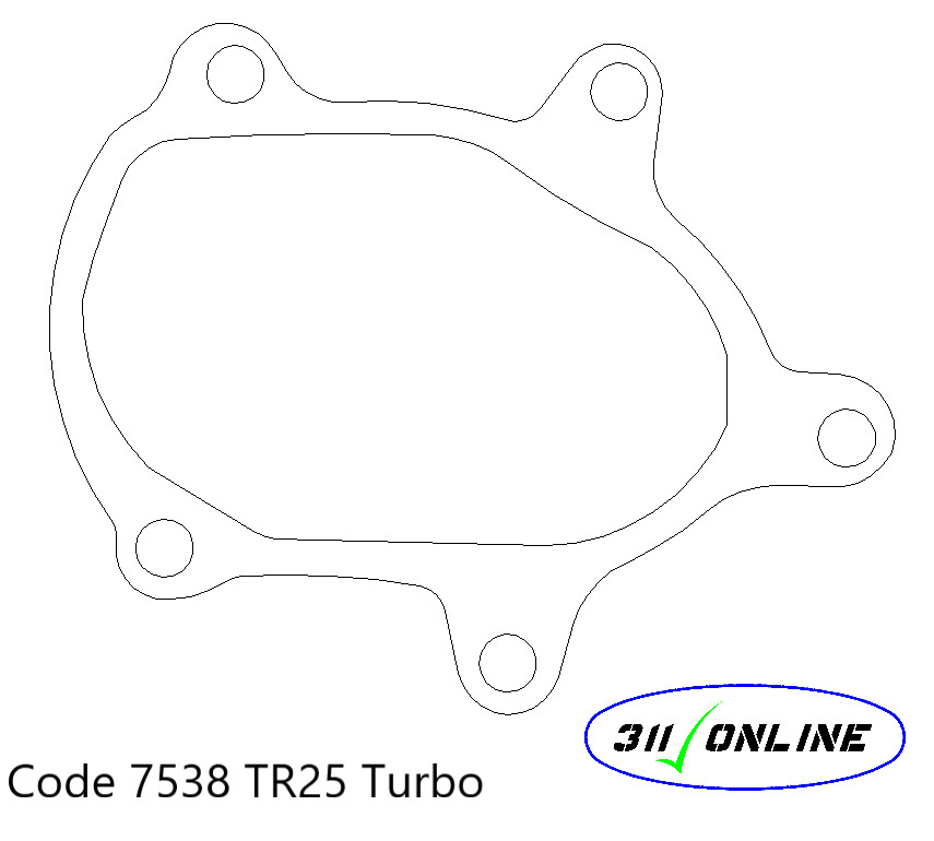 Program 7538 To Suit and Fit TR25 Garret