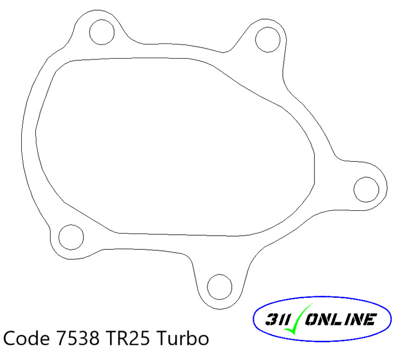 Program 7538 To Suit and Fit TR25 Garret