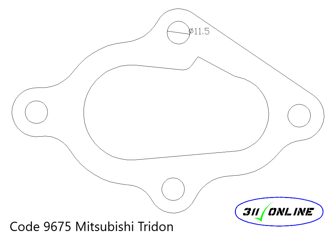 Program 9675 To Suit and Fit Mitsubishi Triton Turbo