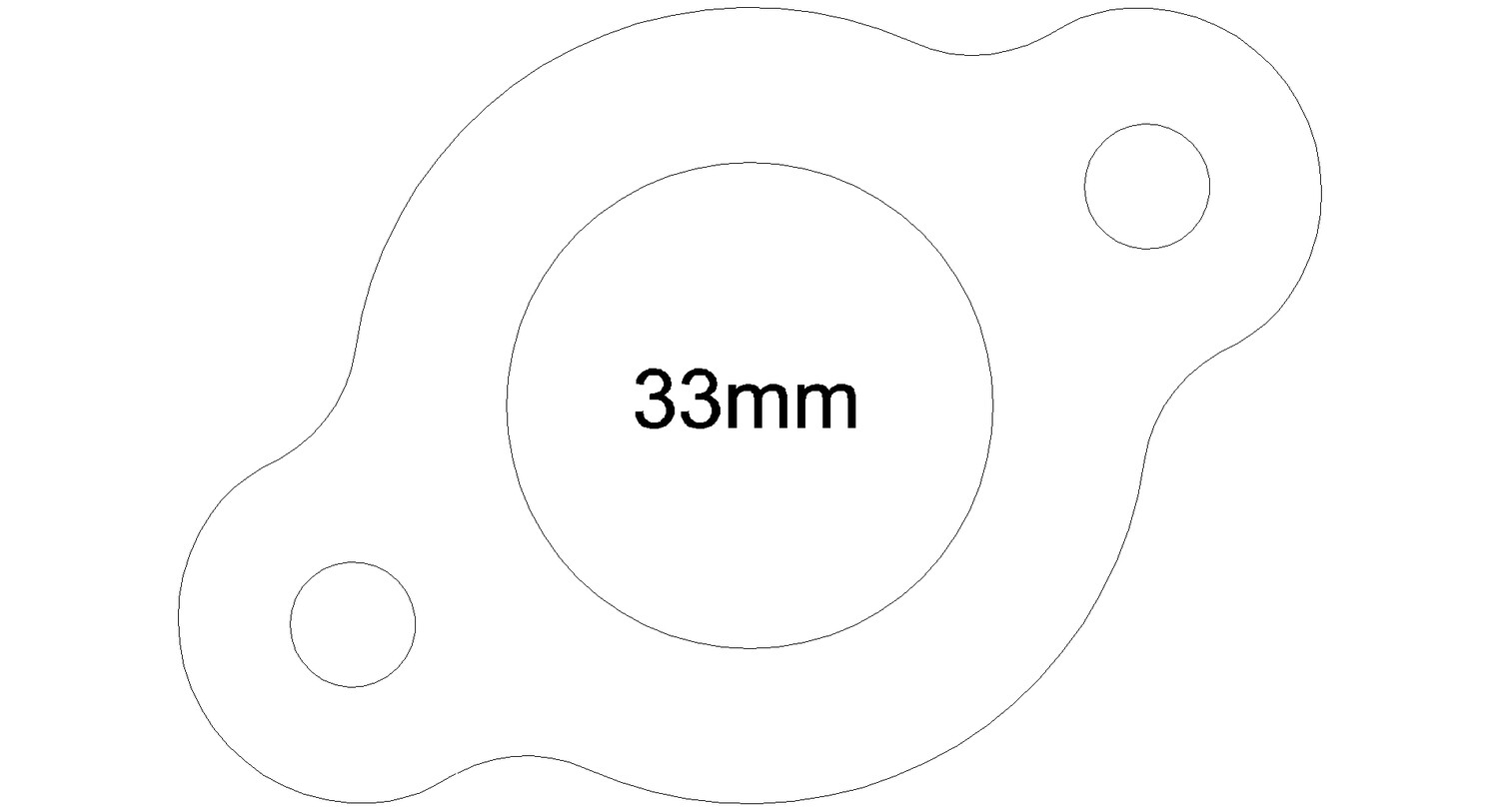 Program 14444 To Suit and Fit Toyota V8 33mm Flange