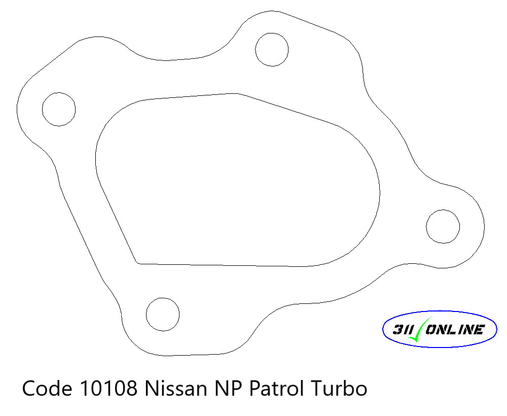 Program 10108 Will Suit and Fit Nissan Patrol NP Turbo Outlet