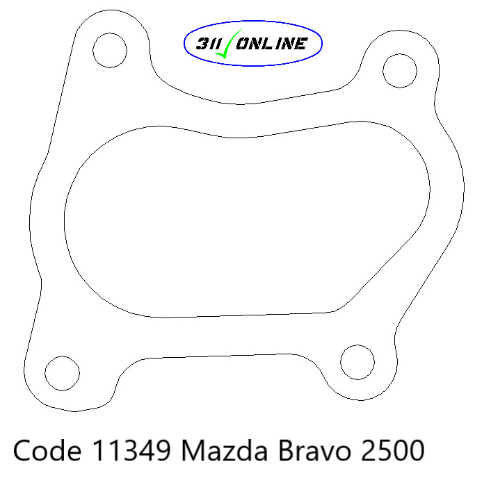 Program 11349 Will Suit and Fit Mazda Bravo 2500 D40 Turbo Outlet