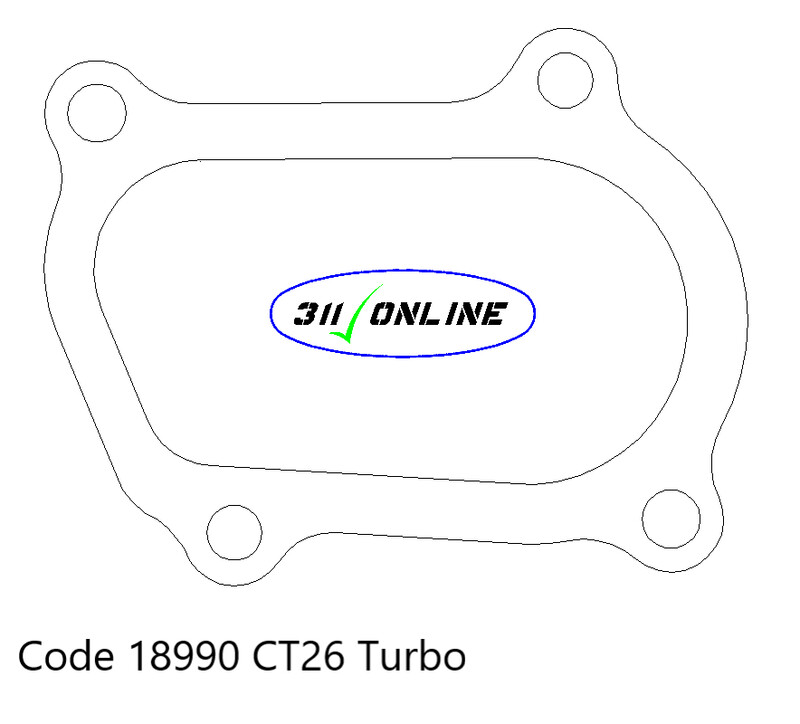 Program 18990 Will fit CT26 Turbo Outlet