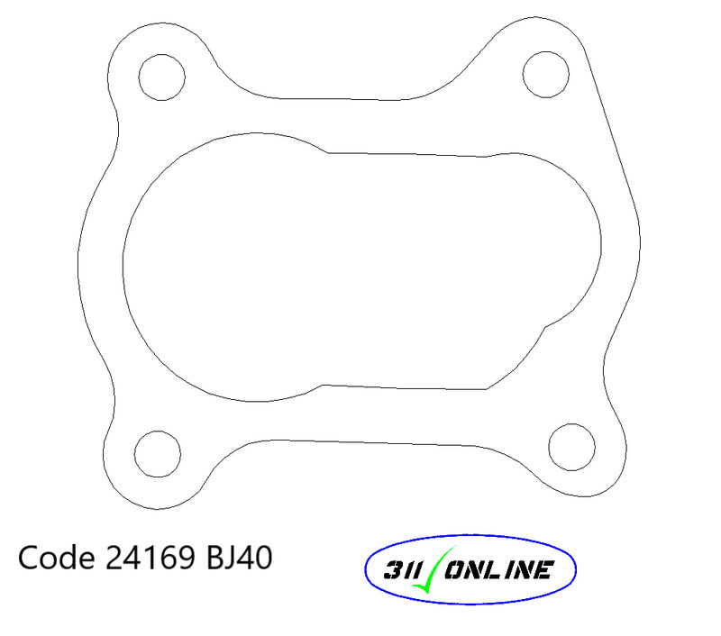 Program 24169 BJ70 Turbo Outlet Flange