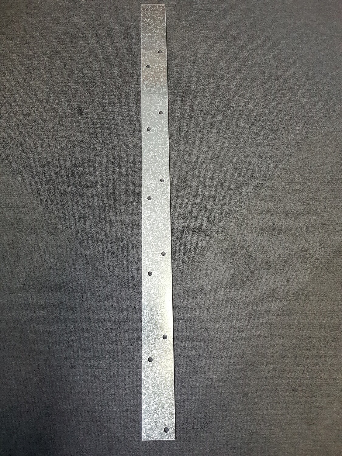 Center Galv Strap 1190 Long 75mm Wide with 11mm Holes