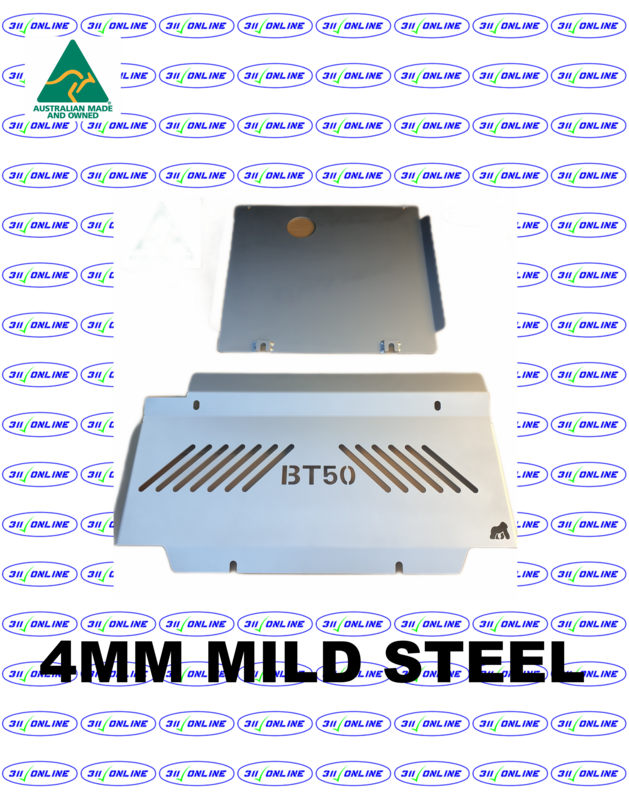 BASH PLATE SET Will Fit &amp; Suit MAZDA BT50 2021 on with Isuzu Eng