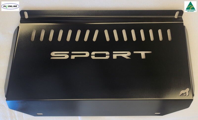 BASH PLATE Full Set 3mm Will Fit &amp; Suit Mitsubishi Pajero Sport QE QF 2015+