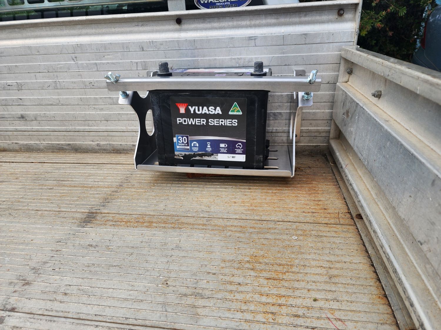 Universal Rear Mount Battery Tray