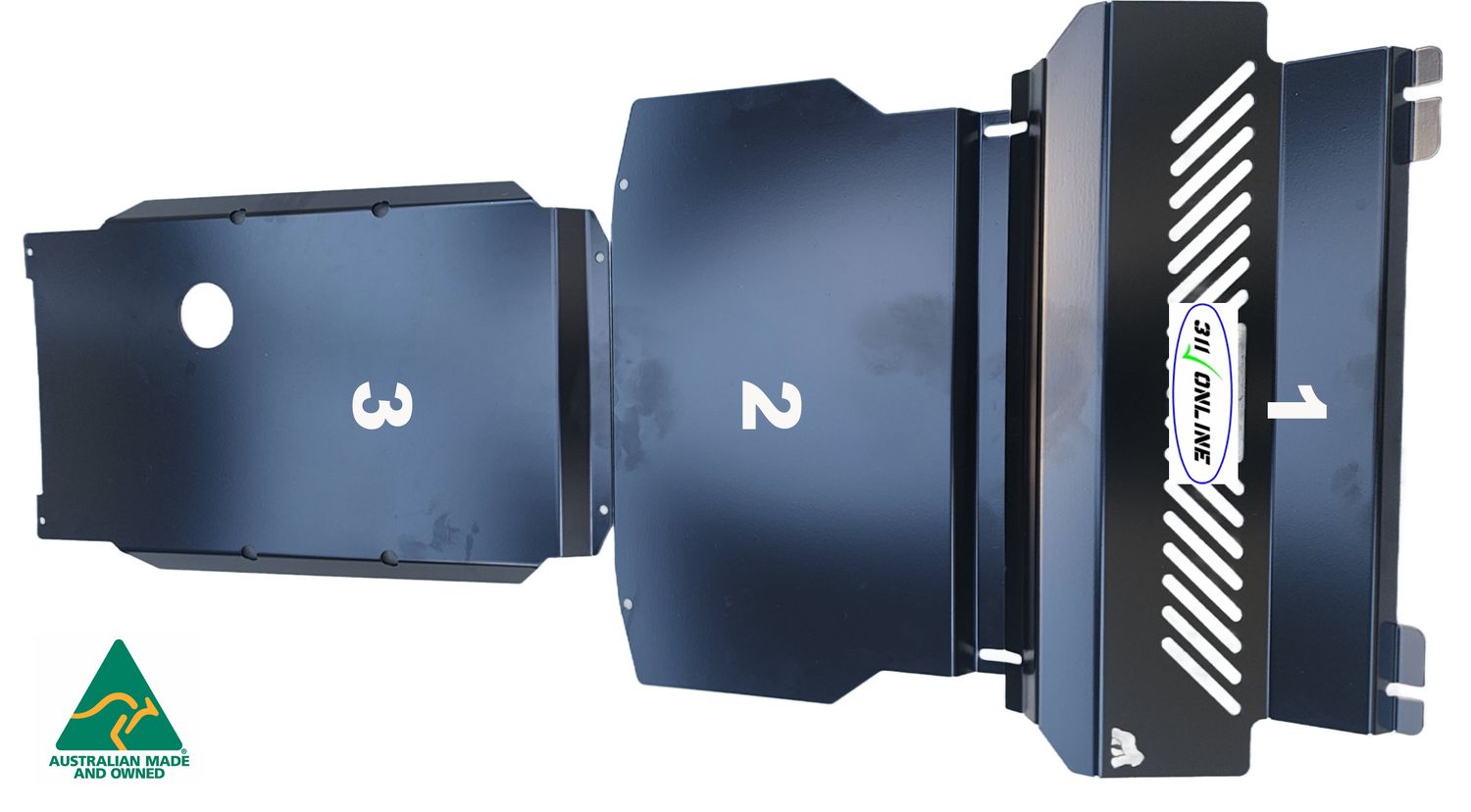 Transmission Plate only  3mm Powder Coated will fit Mitsubishi Pajero Gen 3-4 (2000-2024)