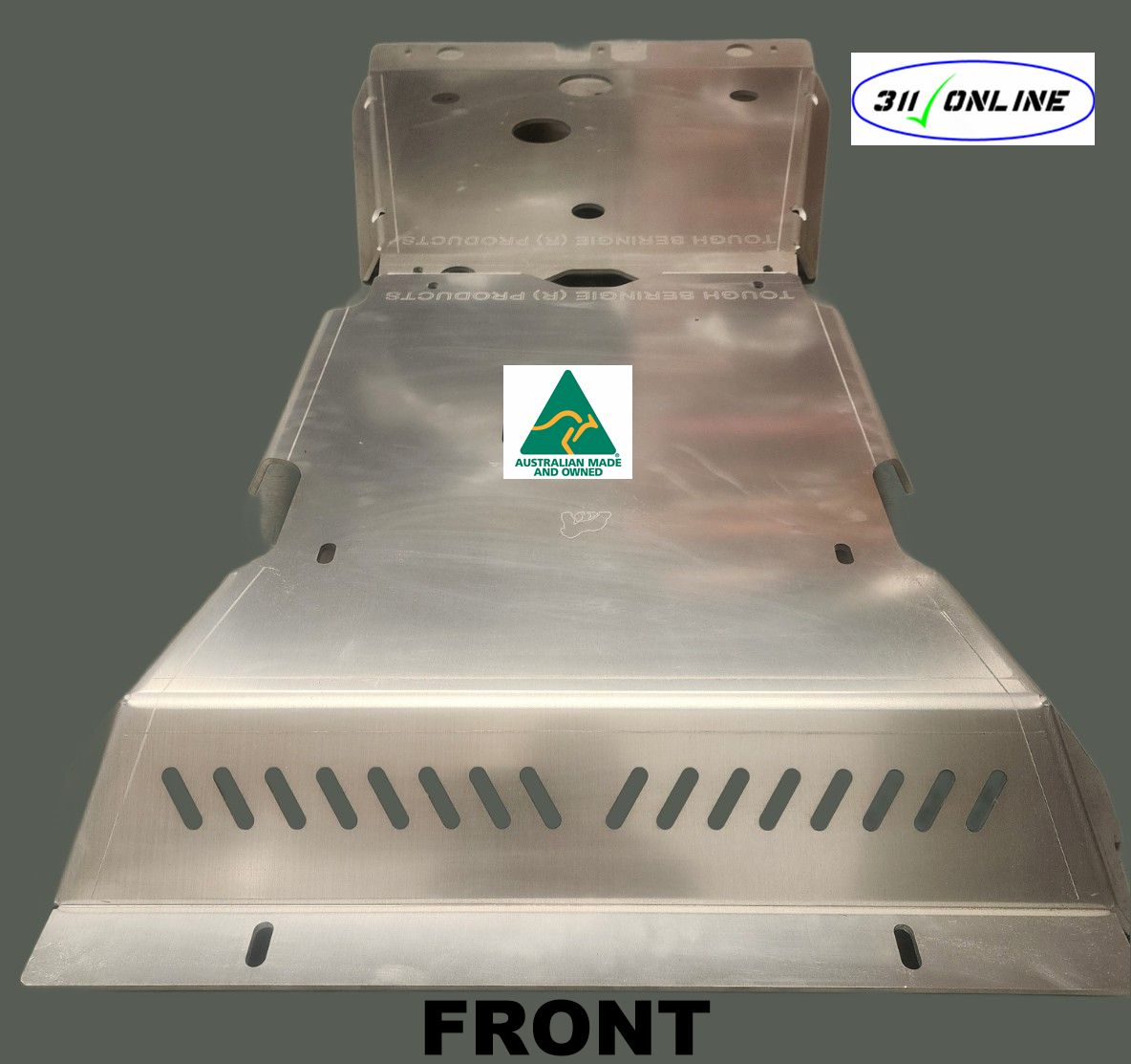 Tough Aluminium 2 Piece Set to Suit &amp; fit Hilux 2015 Onwards