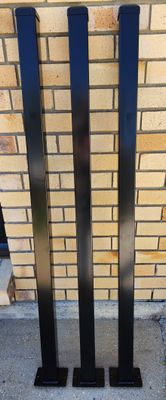 Powder Coated with &quot;Laser Welded&quot; Open Base Plate with Caps