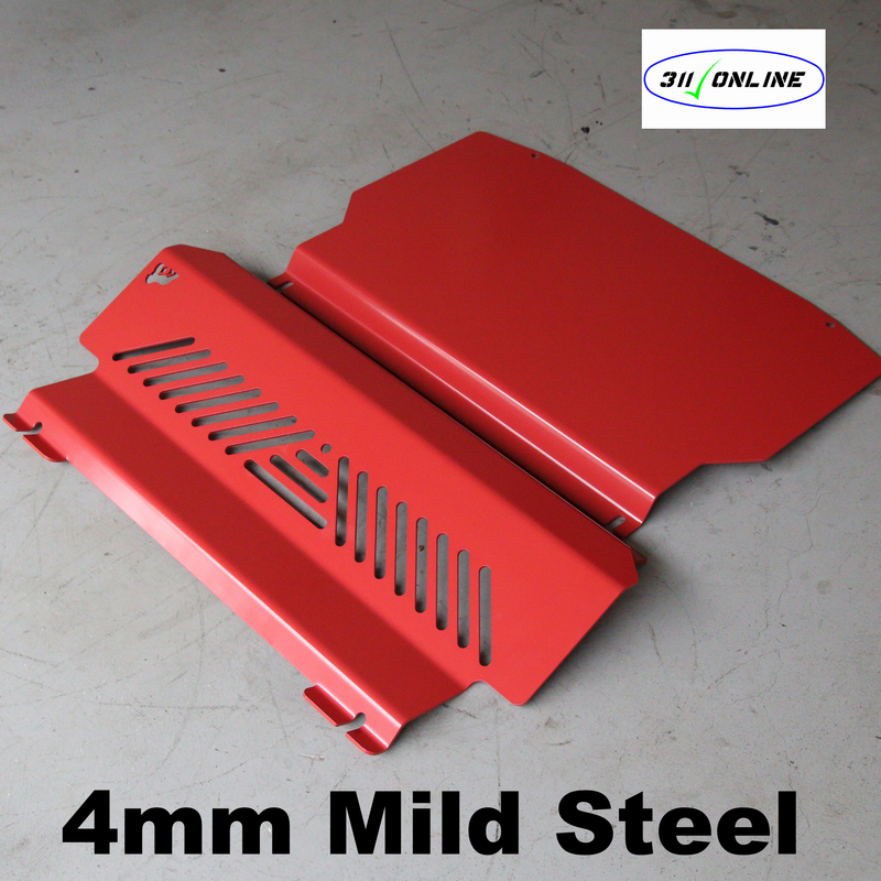 BASH PLATE Set Will Fit &amp; Suit Mitsubhisi Pajero N Series 2000 on