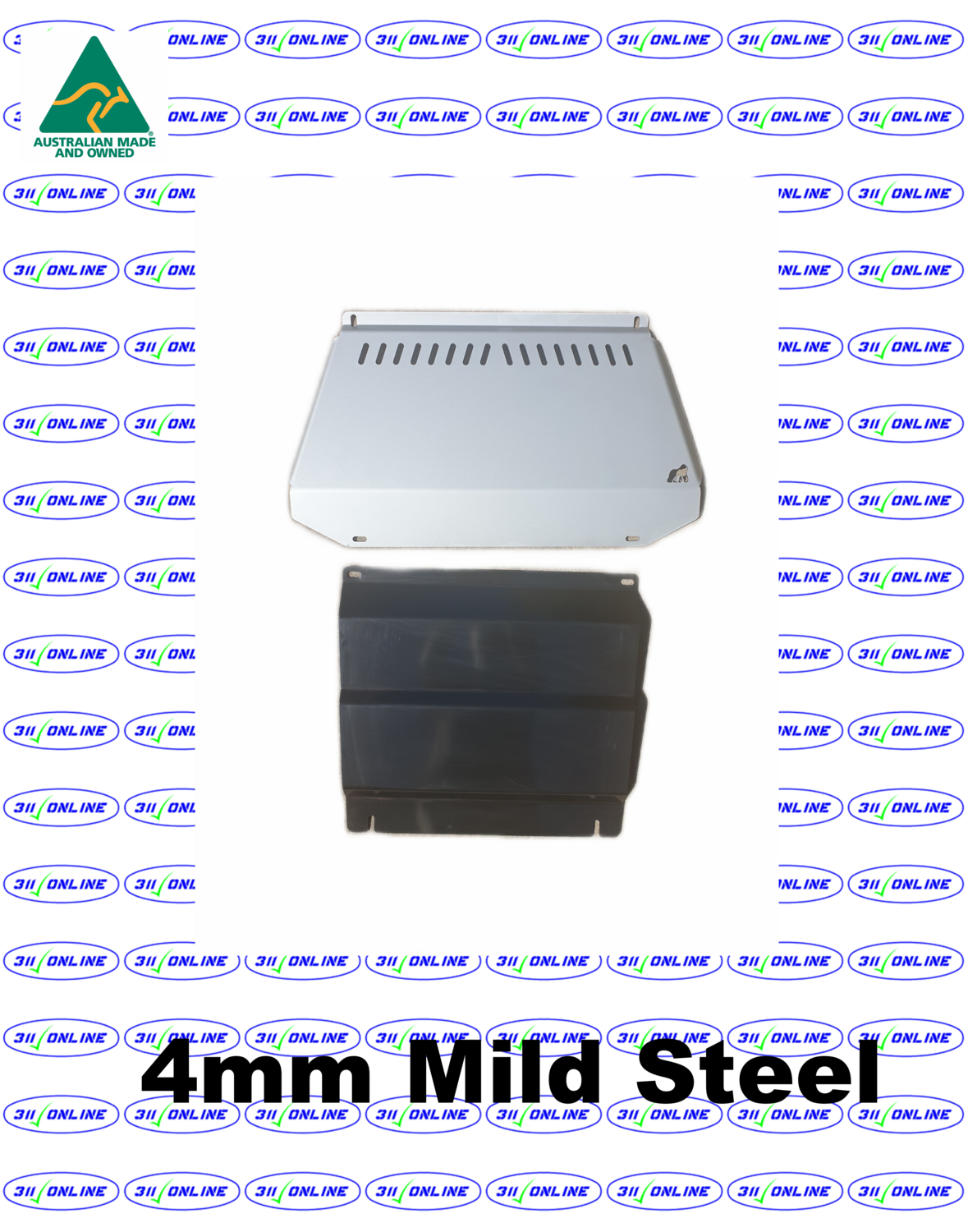 BASH PLATES SET 4mm Will Fit &amp; Suit Mitsubishi Pajero Sport QE QF 2015-2024