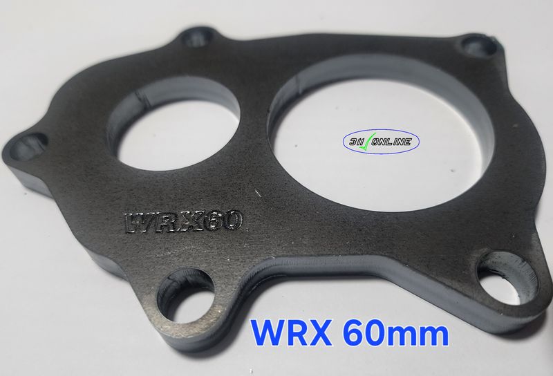 Will Fit and Suit Subaru WRX Turbo 60mm Opening Seperate. Wastgate