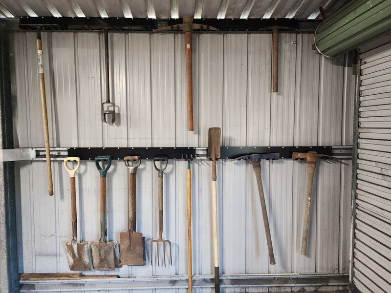 Garage Wall Shovel Hanging Brackets