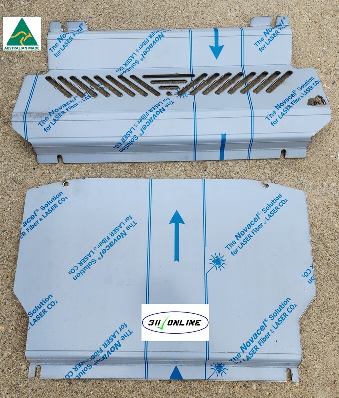 Stainless Steel 3mm Thick Will Suit &amp; Fit Mitsubhisi Pajero N Series 2000 to Current