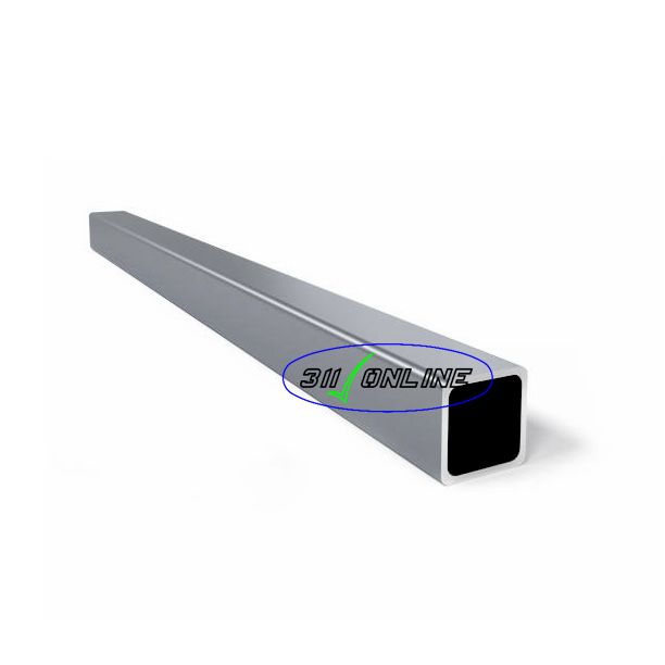 50x50x2mm Galv Post 1800mm in length with Cap