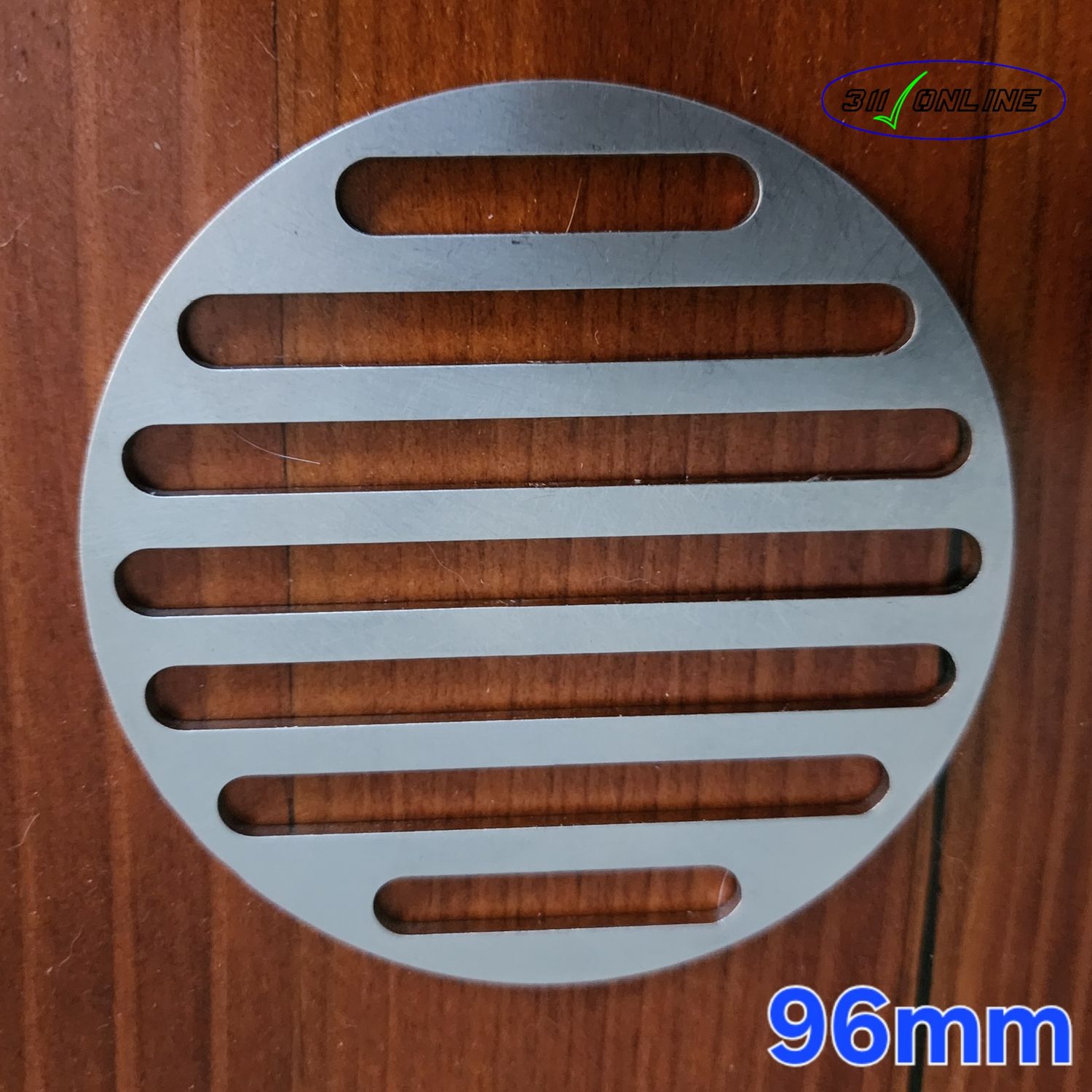 Standard Circular Drain Grate 96mm (2.5mm Thick)