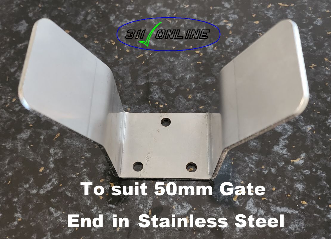 50mm Gate Catch end to suit 50mm RHS Gates