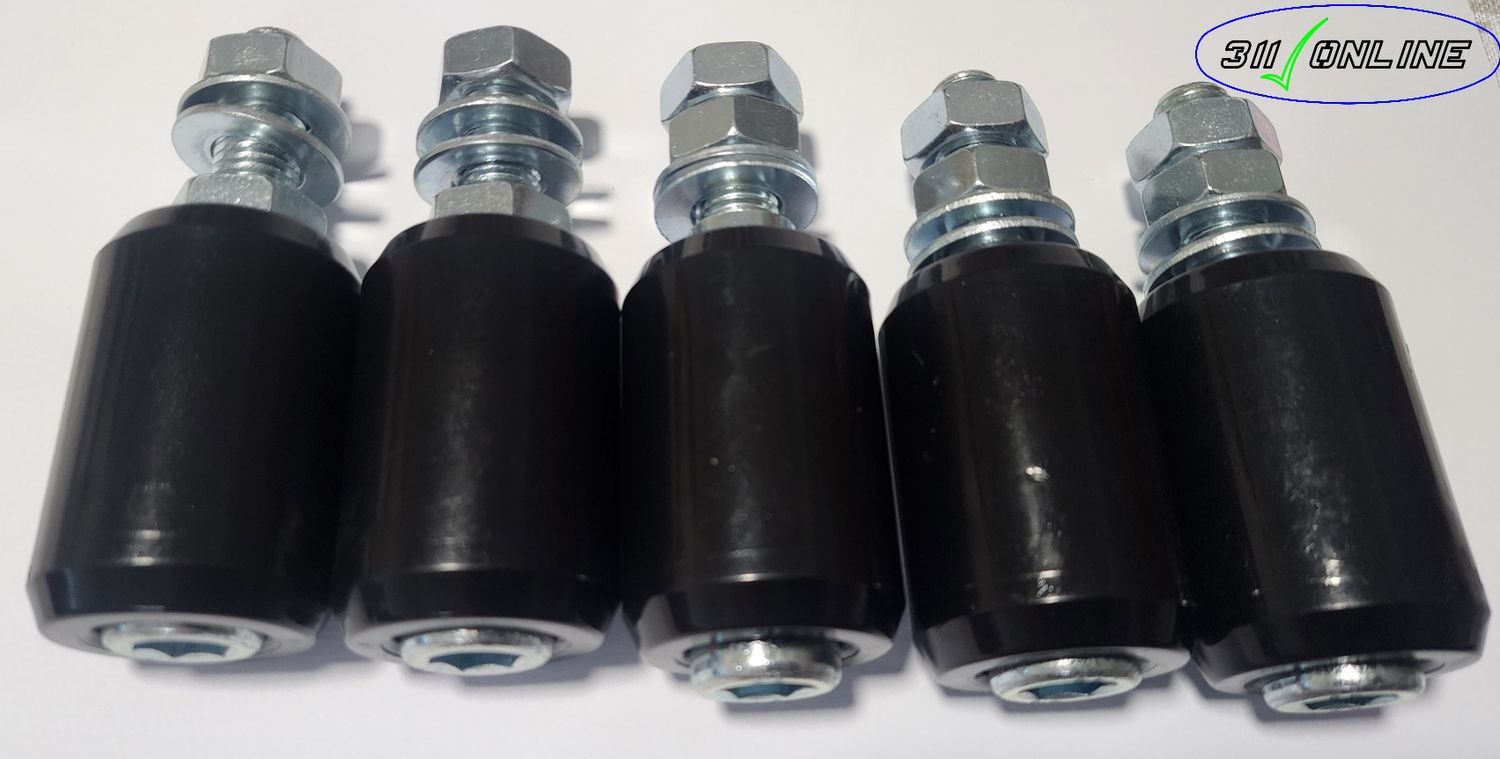 Gate Rollers Black or White