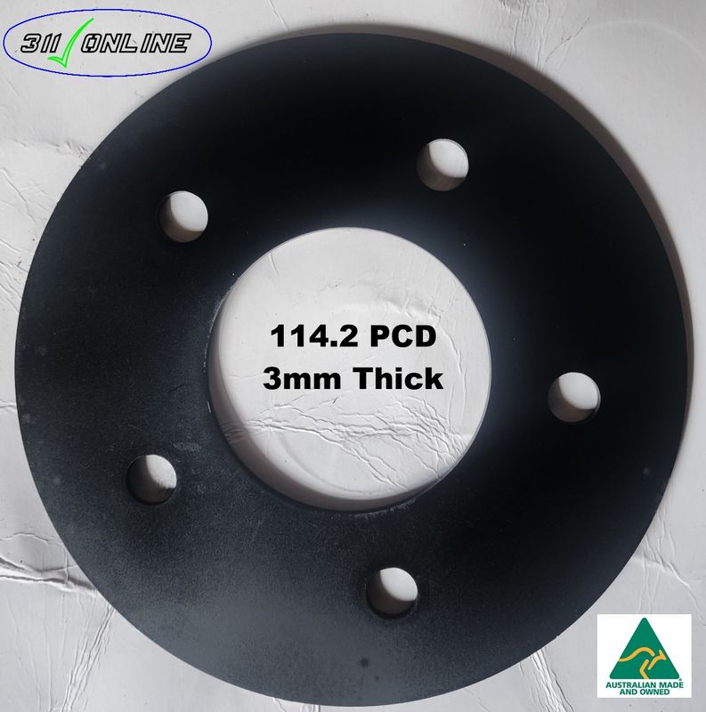 Wheel Spacer to suit &amp; fit Ford Falcon PCD 114.2 (5 Stud)