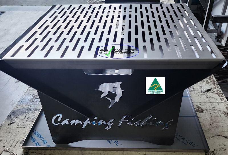 Fishing Camping Top Stainless Steel Grill