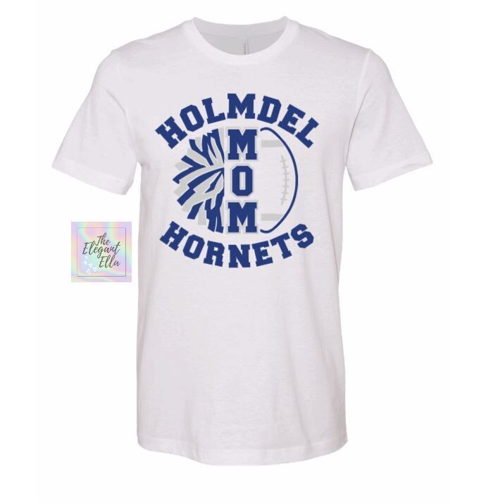 Hornet Football And Cheer MOM T Shirt