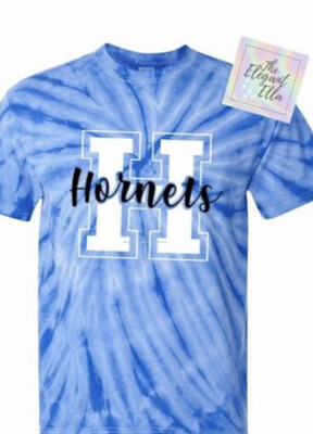 Hornets Tie dye t shirt