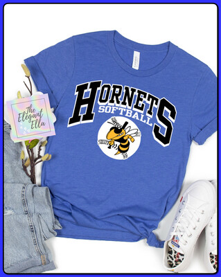 Hornets Softball Royal blue Unisex T-Shirt 