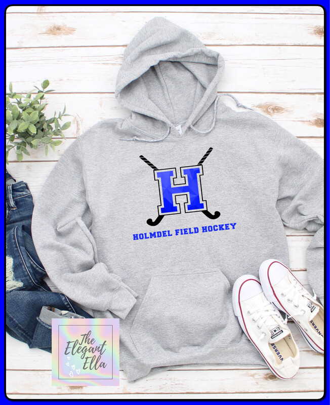 Heather Gray HOLMDEL Field Hockey Hoodie