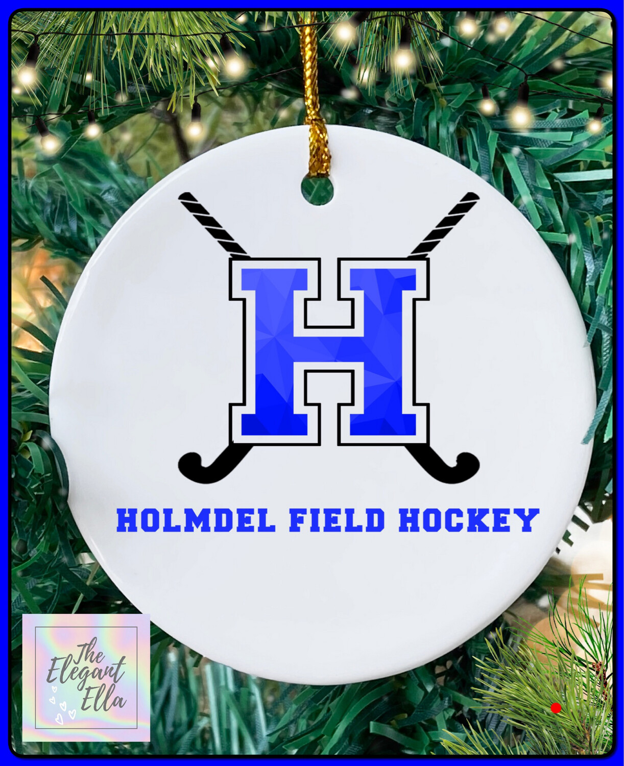 Ornament- Field Hockey  