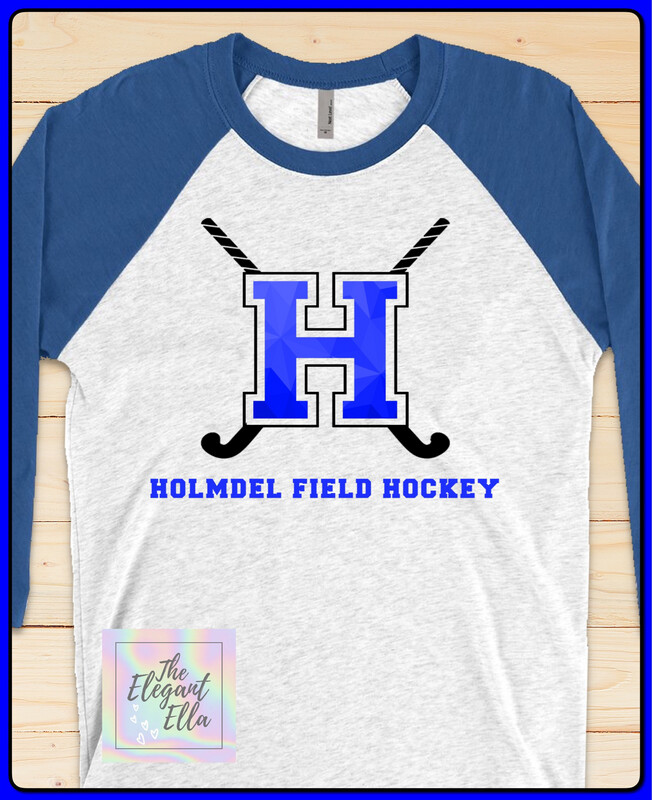 Holmdel Field Hockey Raglan
