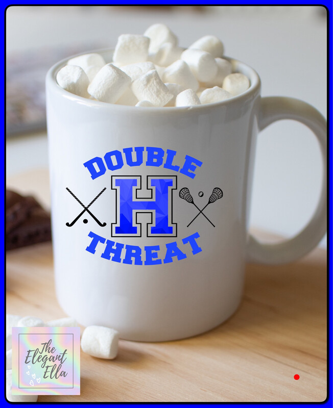 Holmdel Double Threat, Lacrosse Or Field Hockey Mugs