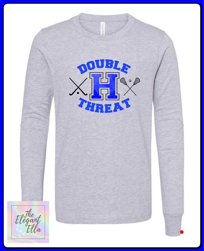 Long Sleeve T Shirt- Double Threat