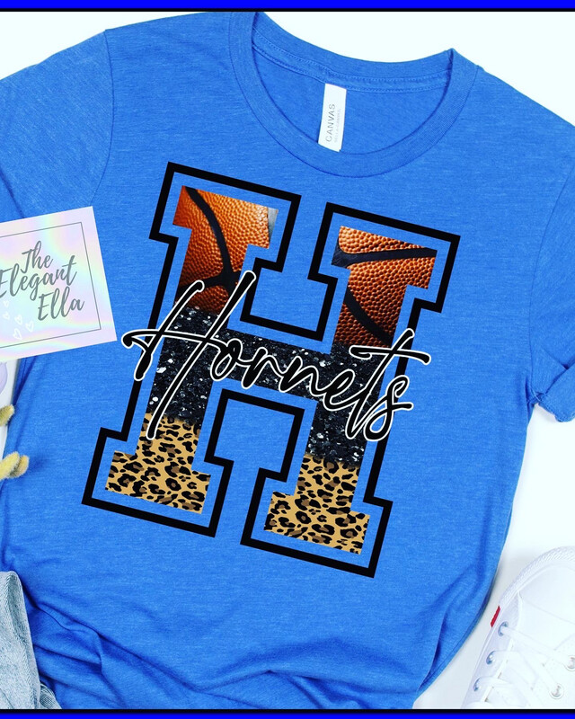 Holmdel Hornets Big H Basketball T Shirt 