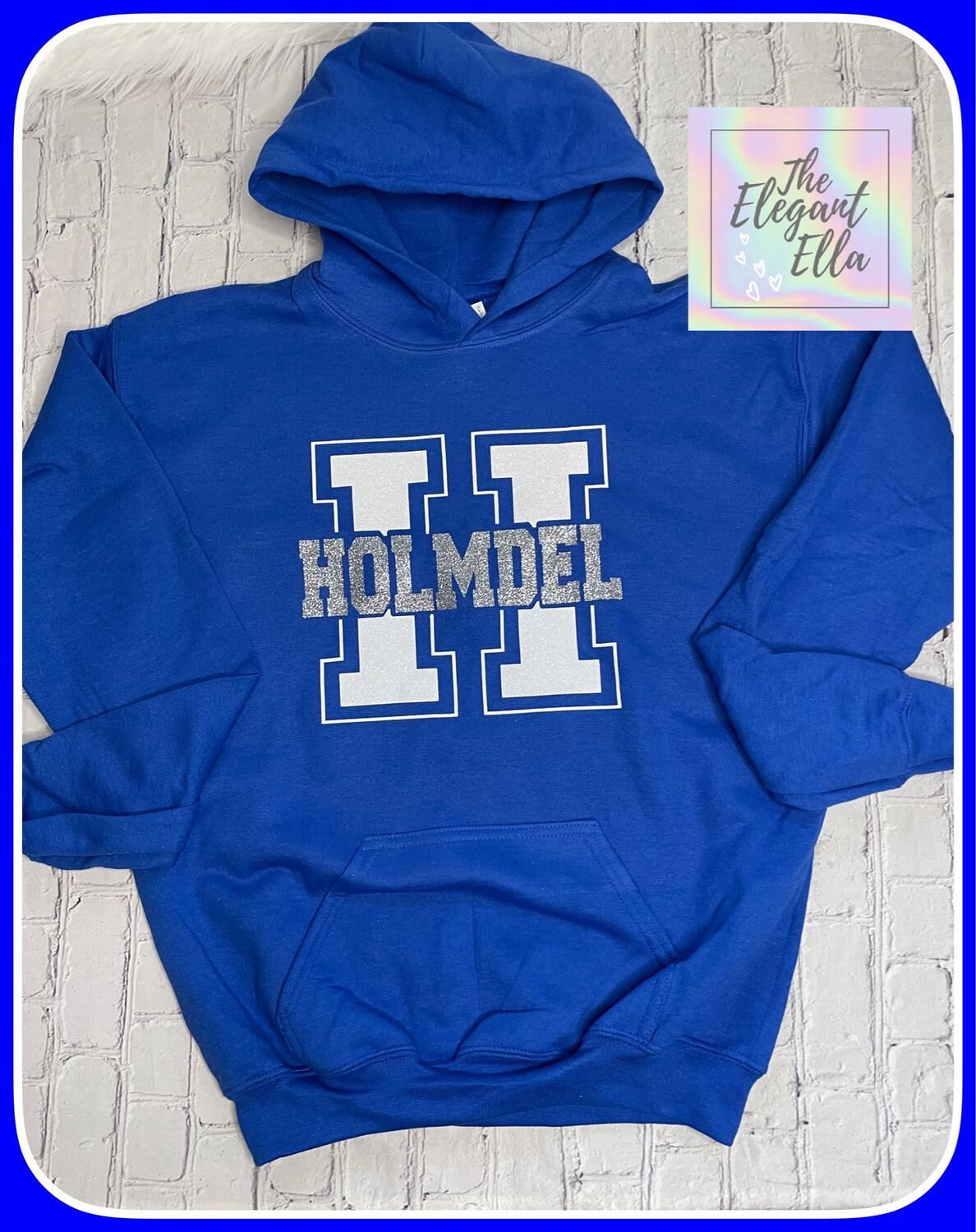 Holmdel Hoodie Matt Or Glitter Adult And Child Sizes