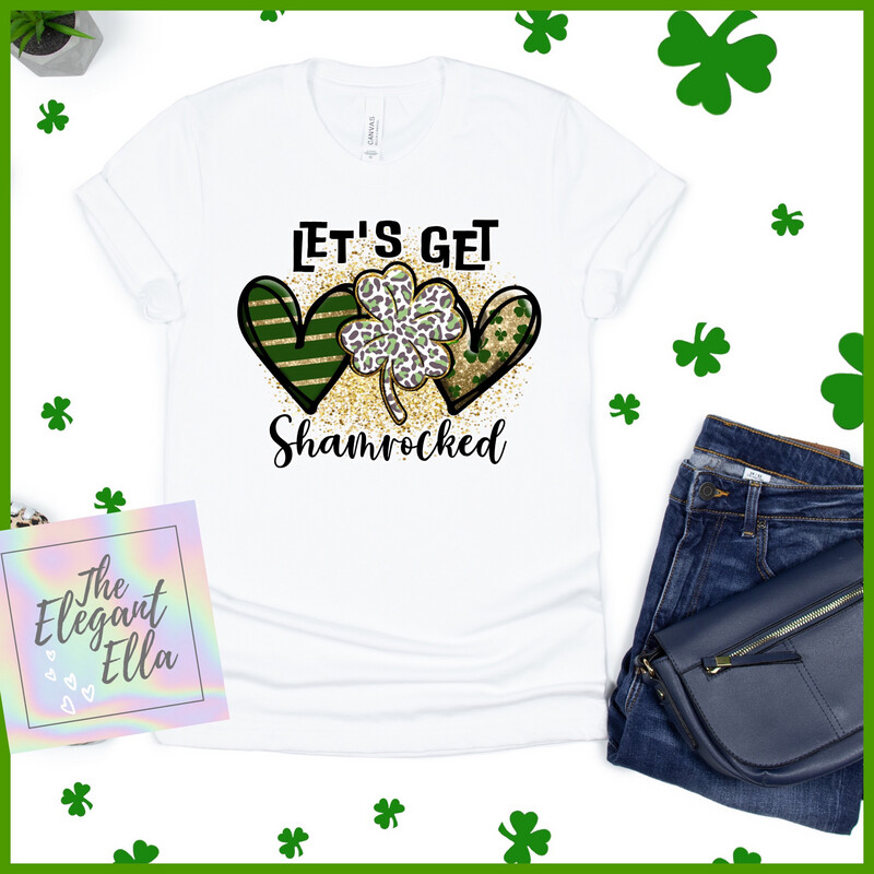 Let’s Get Shamrocked St Patrick’s Day T-Shirt