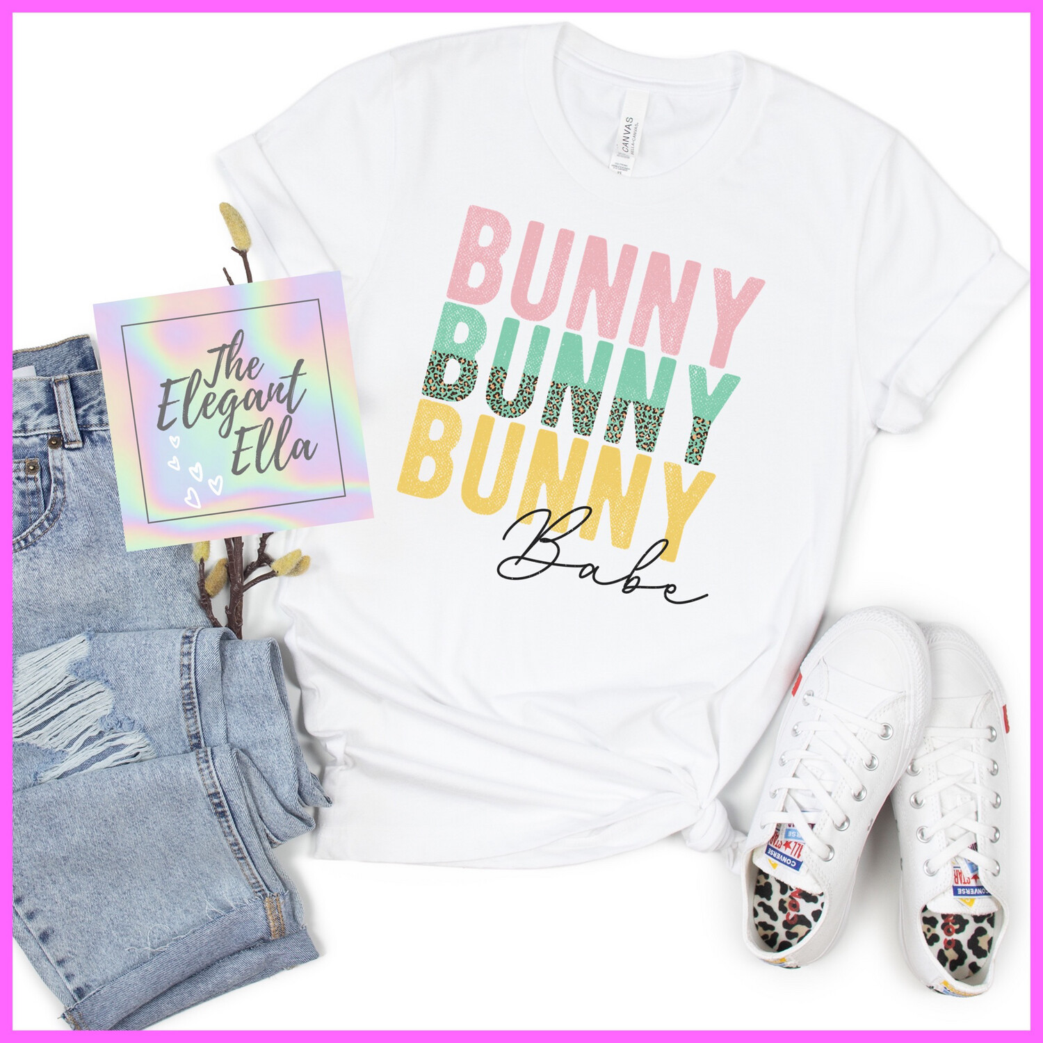 Bunny Bunny Bunny BABE T- Shirt 