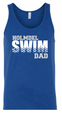 Holmdel Swim DAD- tank or t SHIRT