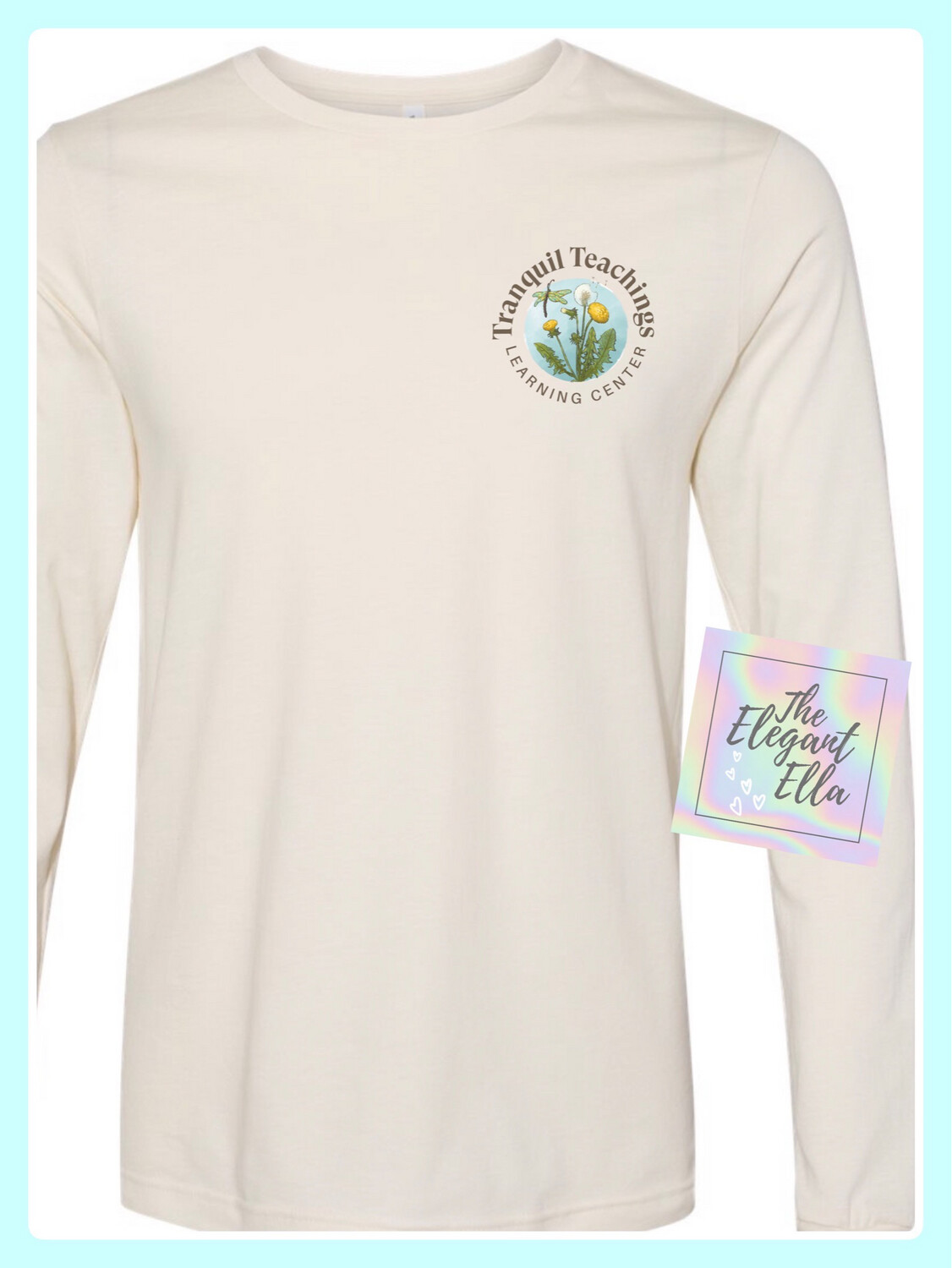 Natural Youth And Adult Long Sleeve T Shirt