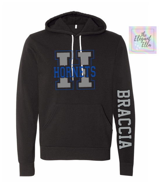 HORNET Adult And Youth black Hoodie Sweatshirt