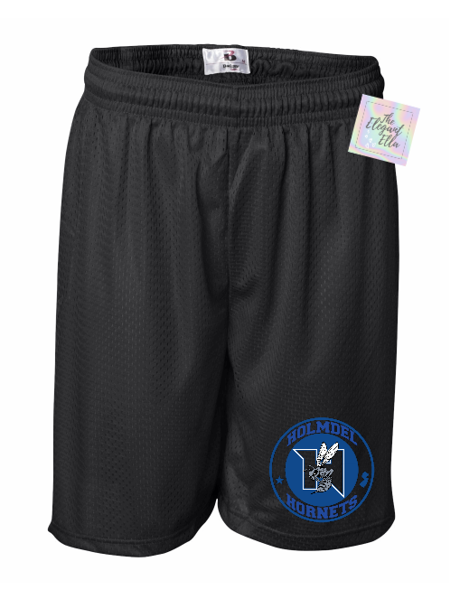 HORNETS -badger 7 inch mesh athletic shorts Adult And Youth Sizes