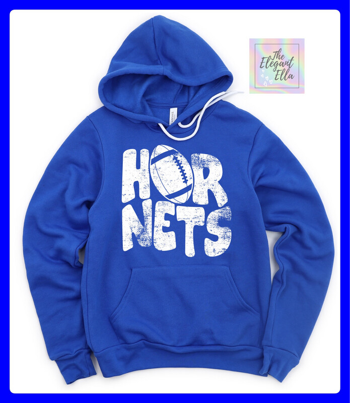 Retro Distressed HORNETS Sweatshirt