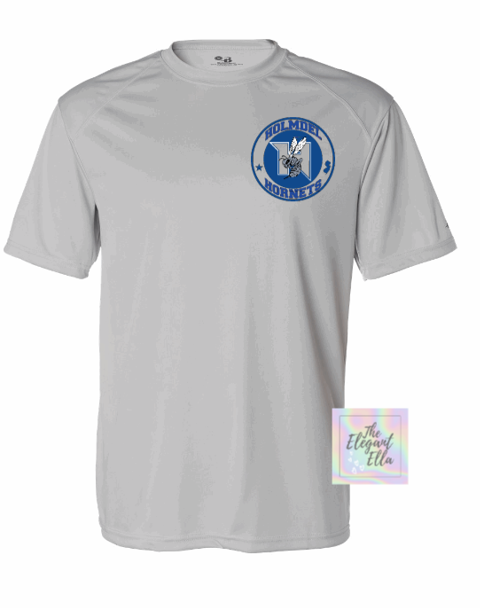 HORNETS silver Badger Dri Fit t shirt